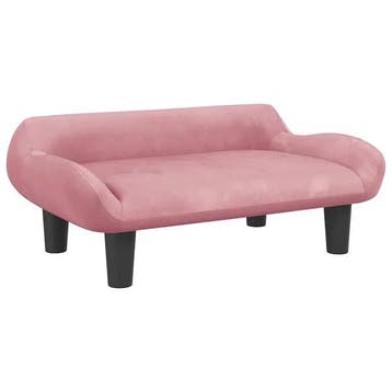 Canape enfant velours rose - Retour controle - 45% de remise, Verzenden, Nieuw