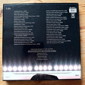 Bruce Springsteen & the E street Band - Live 1975-1985, Nieuw in verpakking