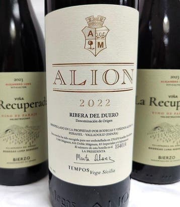 2022 Tempos Vega Sicilia, Alión x1 & 2023 Bodegas Luna, Nieuw