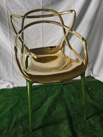 Kartell - Philippe Starck - Stoel (4) - Polypropyleen, goud