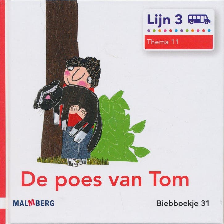 Lijn 3 Biebboekje 31, thema 11, De poes van Tom, Boeken, Schoolboeken, Verzenden