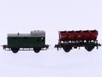 Schaal H0 Trix 3454 bagagerijtuig + 3455 onderlosser #2426, Hobby & Loisirs créatifs, Trains miniatures | HO, Ophalen of Verzenden