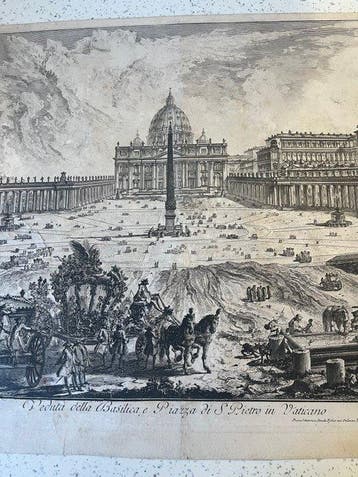 Giovanni Battista Piranesi (1720-1778) - Original Veduta