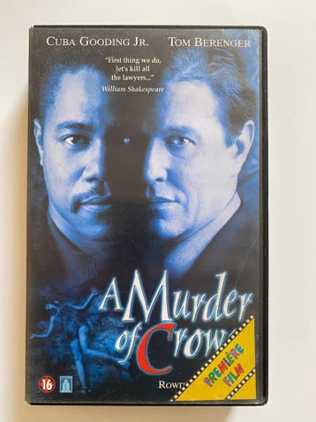 A MURDER OF CROWS (EX RENTAL) (VHS), Gebruikt