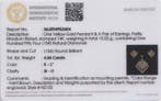 2-delige sieradenset - 14 karaat Geel goud - 4.84ct. tw.