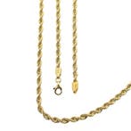 Gouden gedraaide schakelketting, Ophalen of Verzenden, Gebruikt, Overige kleuren, Goud