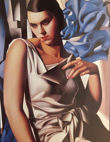 Tamara de Lempicka - “Portrait of Madame M., 1930”., Antiek en Kunst
