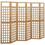 vidaXL Kamerscherm/trellis met 6 panelen 242,5x180 cm, Verzenden, Nieuw