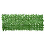 vidaXL Balkonscherm met groene bladeren 200x75 cm, Tuin en Terras, Verzenden, Nieuw