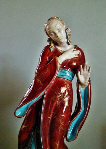 Eugenio Pattarino (1885-1971) - sculptuur, Groot formaat -, Antiek en Kunst, Antiek | Glaswerk en Kristal