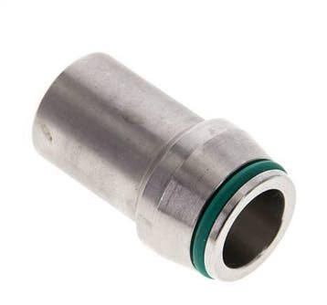 18x2.5mm Acier inoxydable droit avec extrémité à souder 315, Verzenden, Nieuw