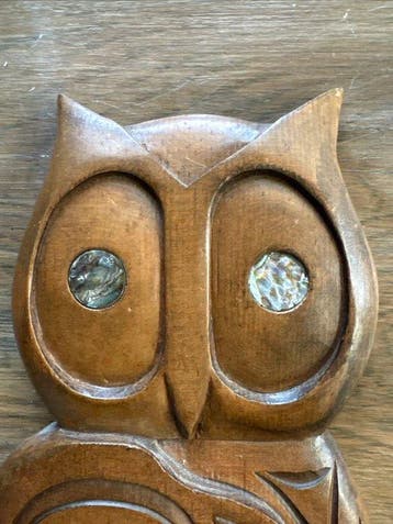 OWL - Owl - Pacific North-West kunst - Canada (Zonder