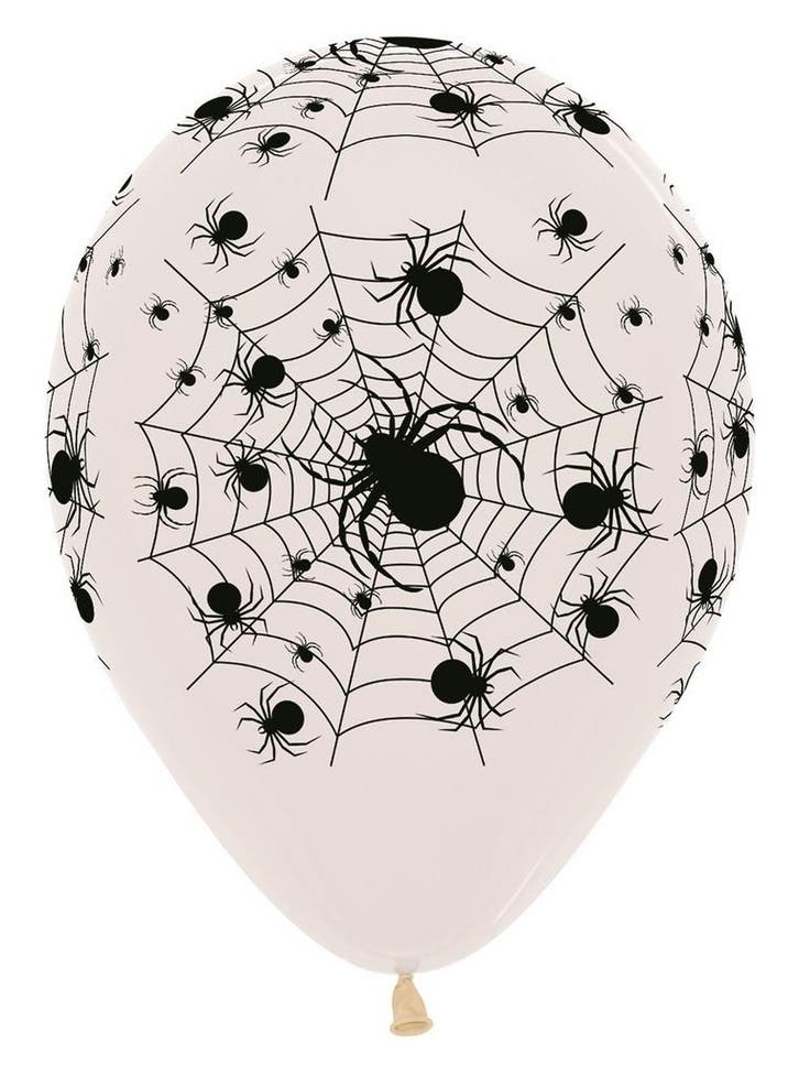 Ballonnen Spiderweb Crystal Clear 30cm 25st, Hobby & Loisirs créatifs, Articles de fête, Envoi