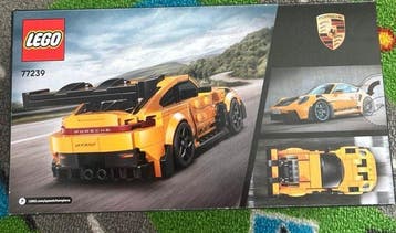 Lego Set - 77239 - Speed Champions - Porsche 911 GT3 RS, Kinderen en Baby's, Speelgoed | Duplo en Lego, Nieuw