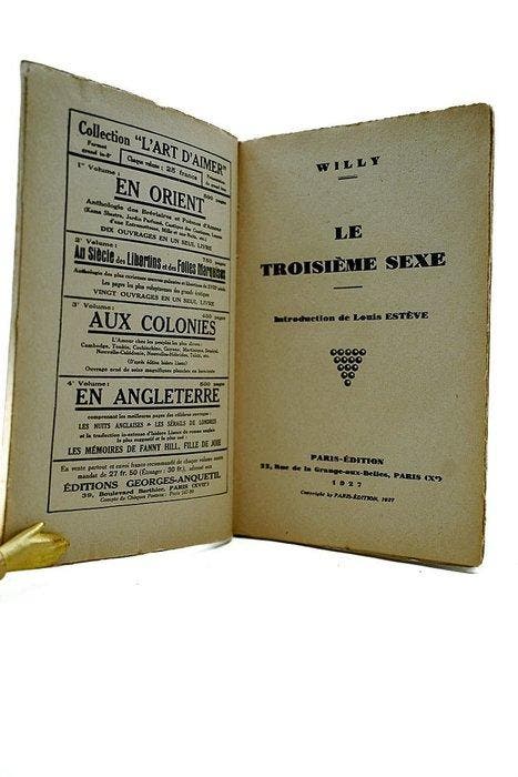 Henri Gauthier-Villars, dit willy & Louis Estève - Le, Antiquités & Art, Antiquités | Livres & Manuscrits