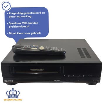 Philips VR6490 | HiFi Videorecorder | VHS Speler | Video Rec, Verzenden, VHS-speler of -recorder