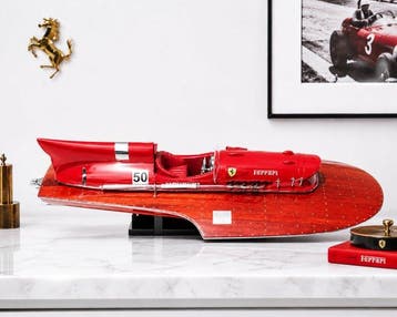 Ferrari Arno IX clouté maquette de luxe 55 cm 1:14 - Yacht, Nieuw