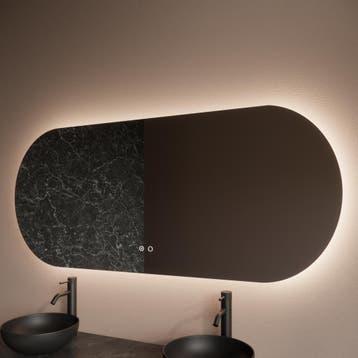 Badkamerspiegel BWS Riono 70x150cm Horizontaal LED, Ophalen of Verzenden, Nieuw, Overige typen
