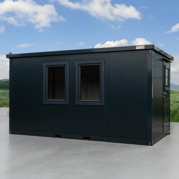 Prefab schuur nodig? 4x2 raam links snel leverbaar