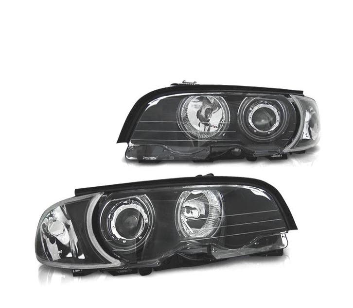 PHARES BMW E46 COUPE 99-03 ANGEL EYES CCFL + CLIGNOTANT FOND, Autos : Pièces & Accessoires, Éclairage, Envoi