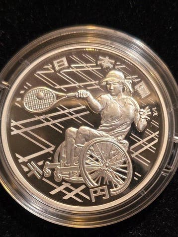 Japan. 1000 Yen 2020 Tokyo Olympics, oz,UNC (Zonder
