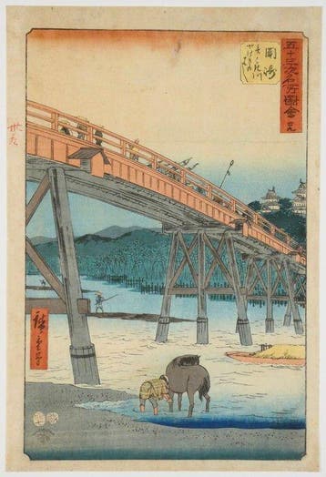 Utagawa Hiroshige (1797–1858) – De Vijftigdrie beroemde