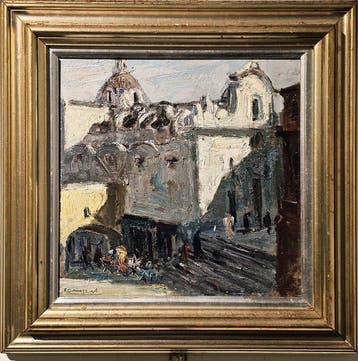 Federico Variopinto (XX) - La cattedrale di Santo Stefano a
