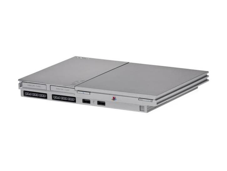 Playstation 2 Console Slim Zilver (PS2 Spelcomputers), Games en Spelcomputers, Spelcomputers | Sony PlayStation 2, Zo goed als nieuw