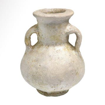 Egypte antique, époque gréco-romaine Faience Amphoriskos