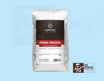 Compatibile Italiano Espresso Blend 70% Arabica / 30%, Verzenden