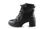 Mustang Veterboots in maat 38 Zwart, Verzenden, Zwart, Overige typen, Mustang