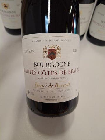 2019 Henri de Bareuil - Bourgogne Hautes Côtes de Beaune - 6, Nieuw