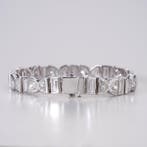 Armband - 14 karaat Witgoud - 19.29ct. tw. Diamant