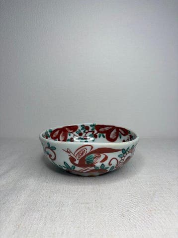 Ensemble de 5 bols en porcelaine Aka-e japonais – « Mukozuke