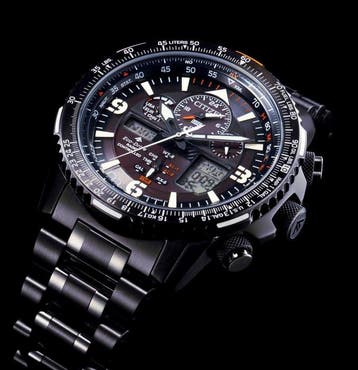 Citizen - SKYHAWK Black Steel - Nuovo - Radio Controllato 5