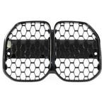MESH Nieren (Gril) Glans Zwart BMW 4 Serie G22 G23 B9756