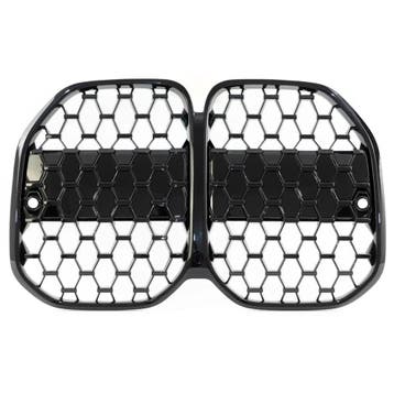 MESH Nieren (Gril) Glans Zwart BMW 4 Serie G22 G23 B9756