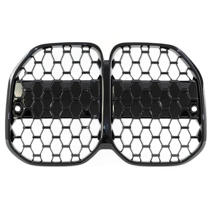MESH Nieren (Gril) Glans Zwart BMW 4 Serie G22 G23 B9756, Auto-onderdelen, Carrosserie, Nieuw, BMW, Voor