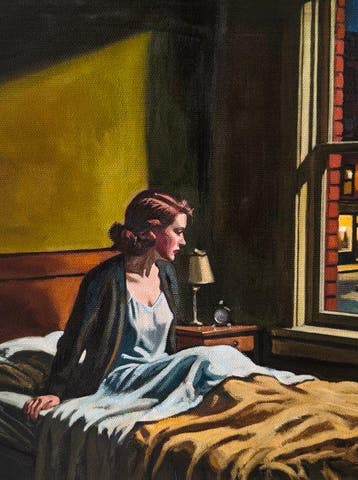 Fernando Cobo - Midnight waiting (Hopper tribute)