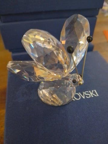 Swarovski - Beeldje - Butterfly large - 010002 - Box +