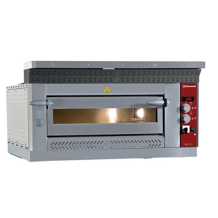Pizzaoven | Elektrisch | 1x4 Ø350mm | Met Vuurvaste Stenen, Articles professionnels, Horeca | Équipement de cuisine, Envoi