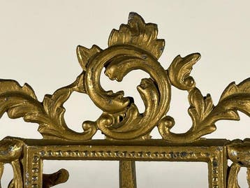 Cadre photo - Plomb - baroque