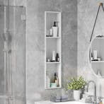 vidaXL Douche Niche Wit 90 x 20 x 9,5 cm Roestvrij staal, Bricolage & Construction, Verzenden
