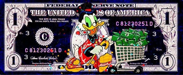 Moabit - Uncle Scrooge X Gone Shopping, Antiquités & Art, Art | Objets design