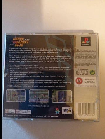 Sony - Playstation 1 (PS1) - Grand Theft Auto - Videogame -, Games en Spelcomputers, Nieuw