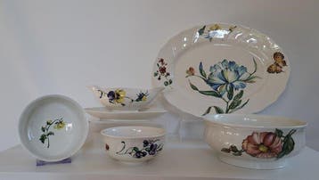 Villeroy & Boch - Waiter (5) - boeket - Vitro-Porzellan -