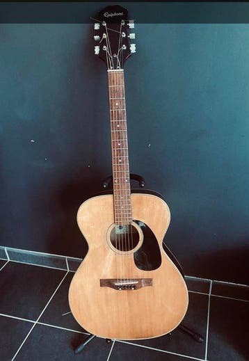 Epiphone - 6732E - - Guitare acoustique - Japon - 1970, Musique & Instruments