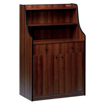 Dienstmeubel | Gemelamineerd Hout (Wengé) | 2 Laden + 2, Verzenden, Nieuw in verpakking