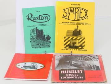 Set van 4 boeken – Narrow Gauge Locomotives (Ruston, Simp., Livres, Transport, Ophalen of Verzenden