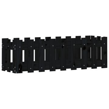 vidaXL Plantenbak verhoogd hekontwerp 100x30x30 cm, Verzenden